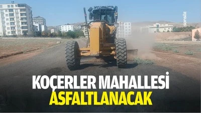 Ko&ccedil;erler Mahallesi asfaltlanacak