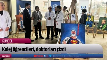 Kolej &ouml;ğrencileri, doktorları &ccedil;izdi