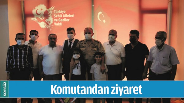 KOMUTANDAN ZİYARET