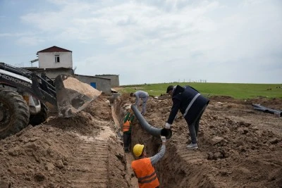 Konacık&rsquo;ta 35 yıl sonra ilk kanalizasyon hattı inşa ediliyor