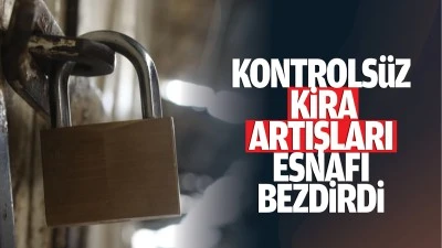 Kontrols&uuml;z kira artışları, esnafı bezdirdi