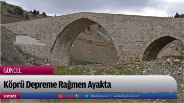 K&ouml;pr&uuml; Depreme Rağmen Ayakta