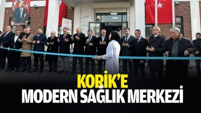 Korik&rsquo;e modern sağlık merkezi