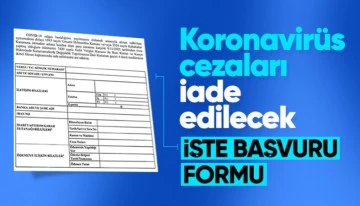 Koronavir&uuml;s cezaları iade edilecek
