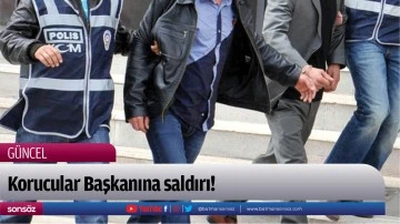 Korucular Başkanına saldırı!