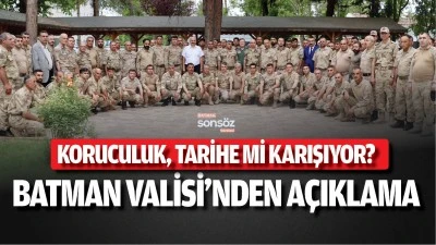 Koruculuk, tarihe mi karışıyor?