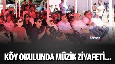 K&ouml;y okulunda m&uuml;zik ziyafeti&hellip;