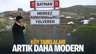 K&ouml;y tabelaları artık daha modern&hellip;