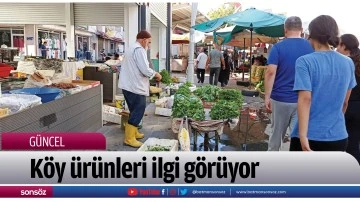 K&ouml;y &uuml;r&uuml;nleri ilgi g&ouml;r&uuml;yor