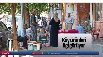 K&ouml;y &uuml;r&uuml;nleri ilgi g&ouml;r&uuml;yor