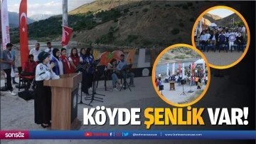 K&ouml;yde şenlik var