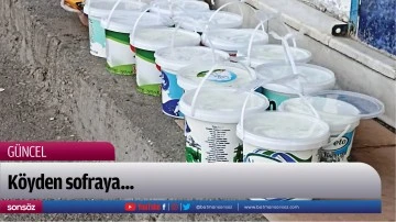 K&ouml;yden sofraya...
