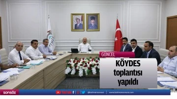 K&Ouml;YDES toplantısı yapıldı