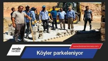 K&ouml;yler parkeleniyor