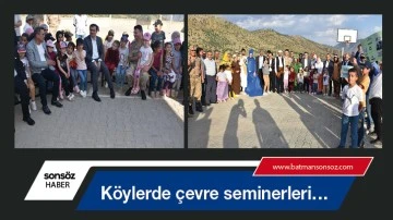 K&ouml;ylerde &ccedil;evre seminerleri&hellip;