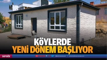 K&ouml;ylerde yeni d&ouml;nem başlıyor