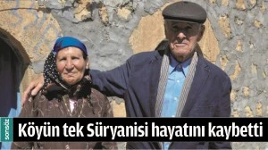 K&Ouml;Y&Uuml;N TEK S&Uuml;RYANİSİ HAYATINI KAYBETTİ
