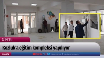Kozluk&rsquo;a eğitim kompleksi yapılıyor