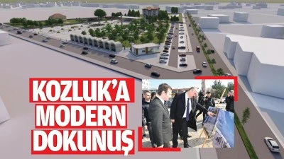Kozluk&rsquo;a modern dokunuş&hellip;
