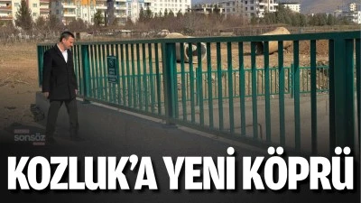 Kozluk&rsquo;a yeni k&ouml;pr&uuml;