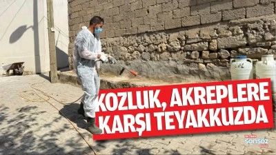 Kozluk, akreplere karşı teyakkuzda