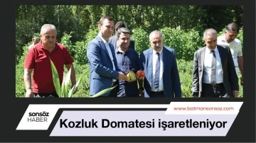 Kozluk Domatesi işaretleniyor