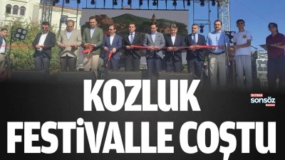 Kozluk, festivalle coştu