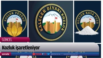 Kozluk işaretleniyor