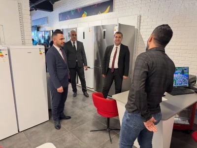 Kozluk Kaymakamı B&ouml;&ccedil;k&uuml;n esnafı ziyaret etti