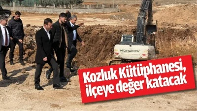 Kozluk K&uuml;t&uuml;phanesi, il&ccedil;eye değer katacak