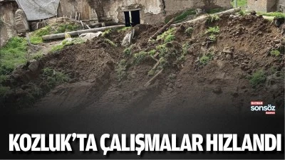 Kozluk&rsquo;ta &ccedil;alışmalar hızlandı