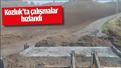 Kozluk&rsquo;ta &ccedil;alışmalar hızlandı