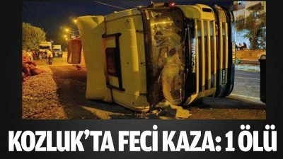 Kozluk&rsquo;ta feci kaza: 1 &ouml;l&uuml;