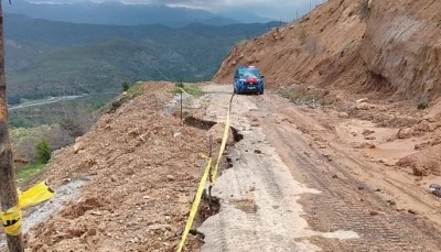 Kozluk&rsquo;ta heyelan alarmı