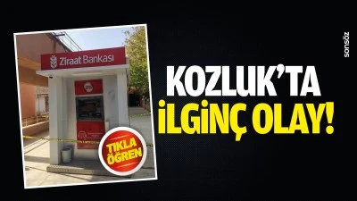 Kozluk&rsquo;ta ilgin&ccedil; olay!