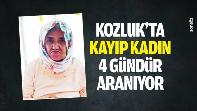 Kozluk&rsquo;ta kayıp kadın 4 g&uuml;nd&uuml;r aranıyor
