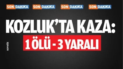 Kozluk&rsquo;ta kaza: 1 &ouml;l&uuml;-3 yaralı