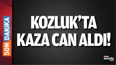 Kozluk&rsquo;ta kaza can aldı!