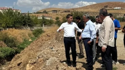 Kozluk&rsquo;ta yapımı s&uuml;ren yatırımlar incelendi