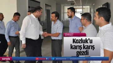 Kozluk&rsquo;u karış karış gezdi