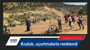 Kozluk, u&ccedil;urtmalarla renklendi