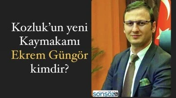 Kozluk&rsquo;un yeni Kaymakamı Ekrem G&uuml;ng&ouml;r kimdir?