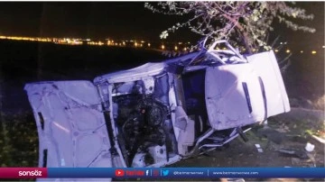 Kozluk yolunda kaza:  1 yaralı