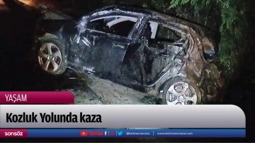 Kozluk Yolunda kaza