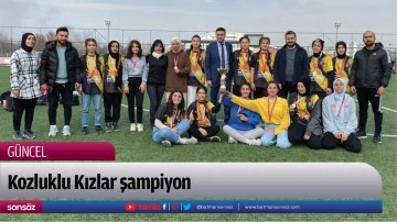 Kozluklu Kızlar şampiyon