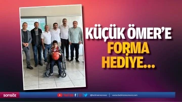 K&uuml;&ccedil;&uuml;k &Ouml;mer&rsquo;e forma hediye&hellip;