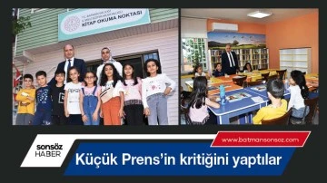 K&uuml;&ccedil;&uuml;k Prens&rsquo;in kritiğini yaptılar