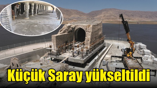 K&Uuml;&Ccedil;&Uuml;K SARAY Y&Uuml;KSELTİLDİ