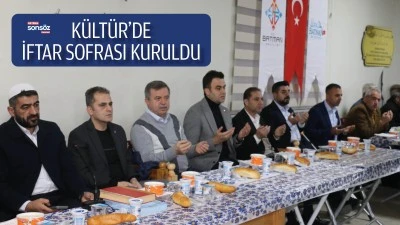 K&uuml;lt&uuml;r&rsquo;de iftar sofrası kuruldu 