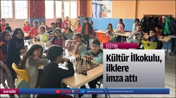 K&uuml;lt&uuml;r İlkokulu, ilklere imza attı